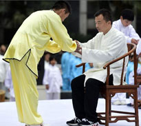 杭州舉辦大運(yùn)河太極游藝大會 組圖