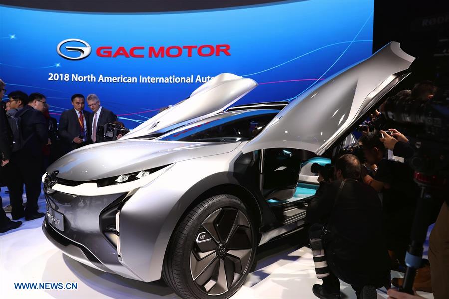 U.S.-DETROIT-AUTO SHOW-NAIAS-CHINA-GAC