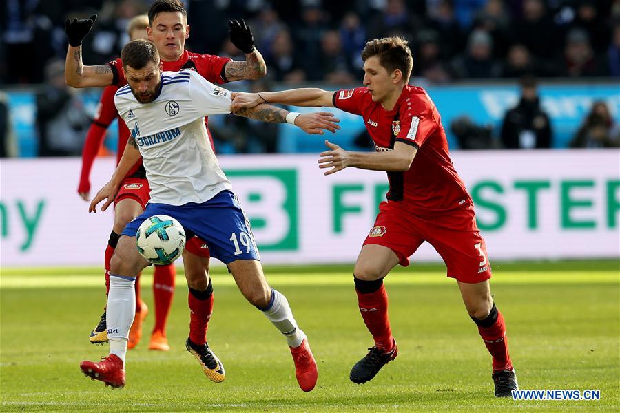 (SP)GERMANY-LEVERKUSEN-SOCCER-BUNDESLIGA-B04 VS S04
