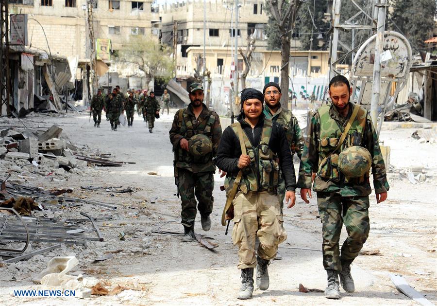 SYRIA-DAMASCUS-OPERATIONS-EASTERN GHOUTA