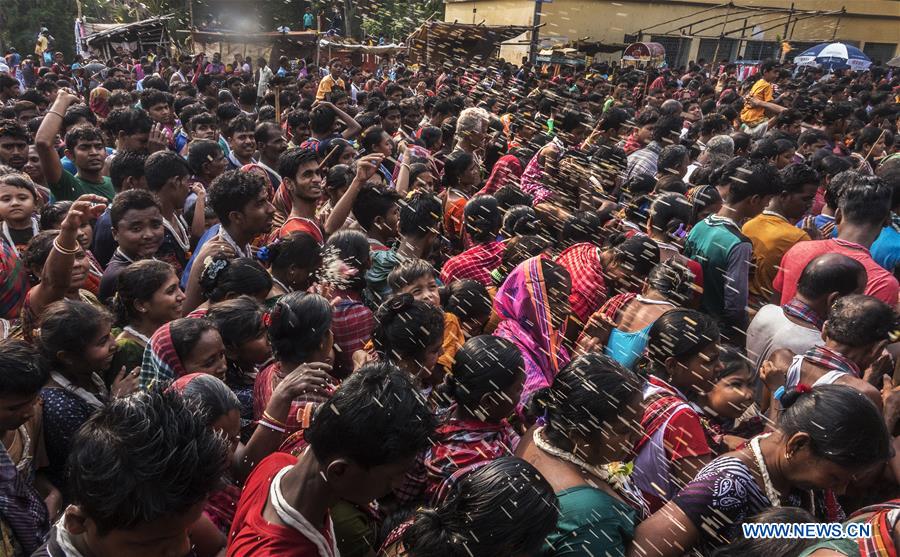 INDIA-KOLKATA-HINDU-SHIVA GAJAN FESTIVAL