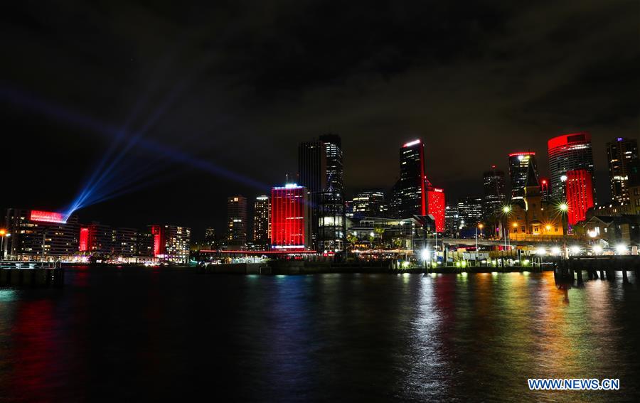 AUSTRALIA-SYDNEY-VIVID SYDNEY LIGHT SHOW