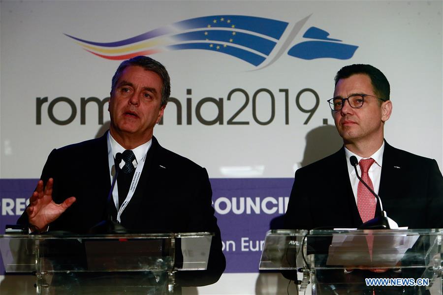 ROMANIA-BUCHAREST-EU-TRADE MINISTERS-INFORMAL MEETING