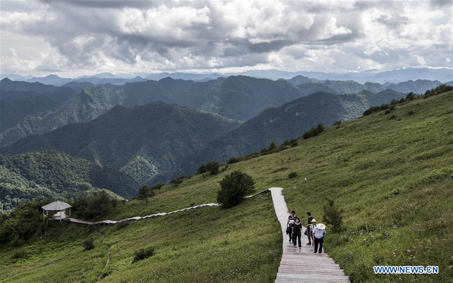 CHINA-SHAANXI-HANZHONG-ZIBAI MOUNTAIN-SCENERY (CN)