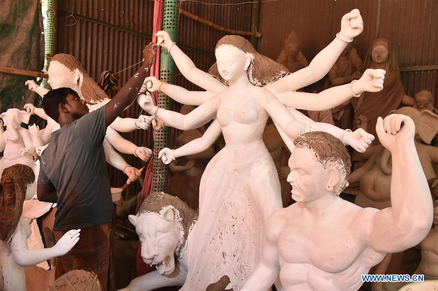 BANGLADESH-DHAKA-DURGA PUJA FESTIVAL-PREPARATION