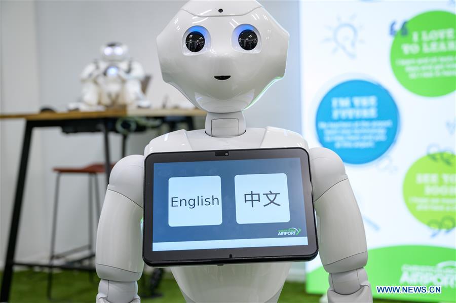 NEW ZEALAND-CHRISTCHURCH-HUMANOID ROBOT