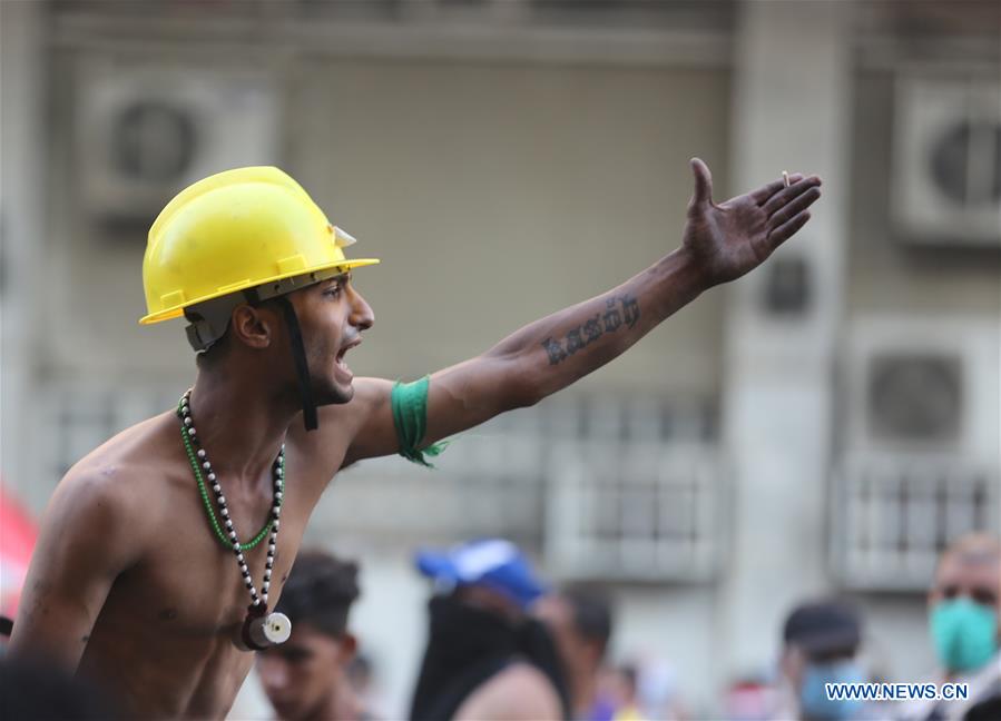 IRAQ-BAGHDAD-PROTEST