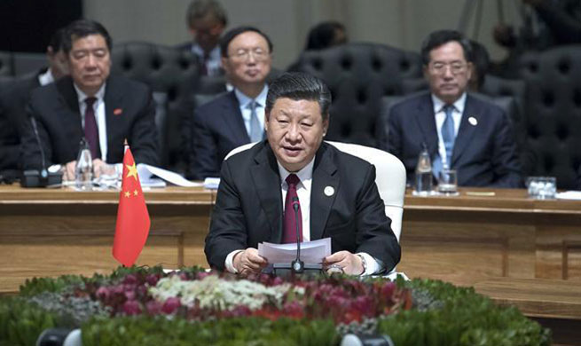 Xi urges BRICS countries to deepen strategic partnership, open up 2nd
"Golden Decade"