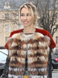 巴黎时装周皮草街拍