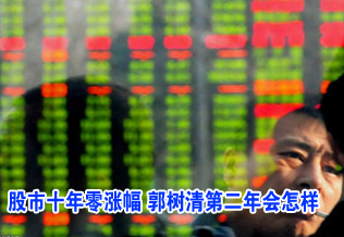 中國股市十年零漲幅 “老大”郭樹清第二年會怎樣