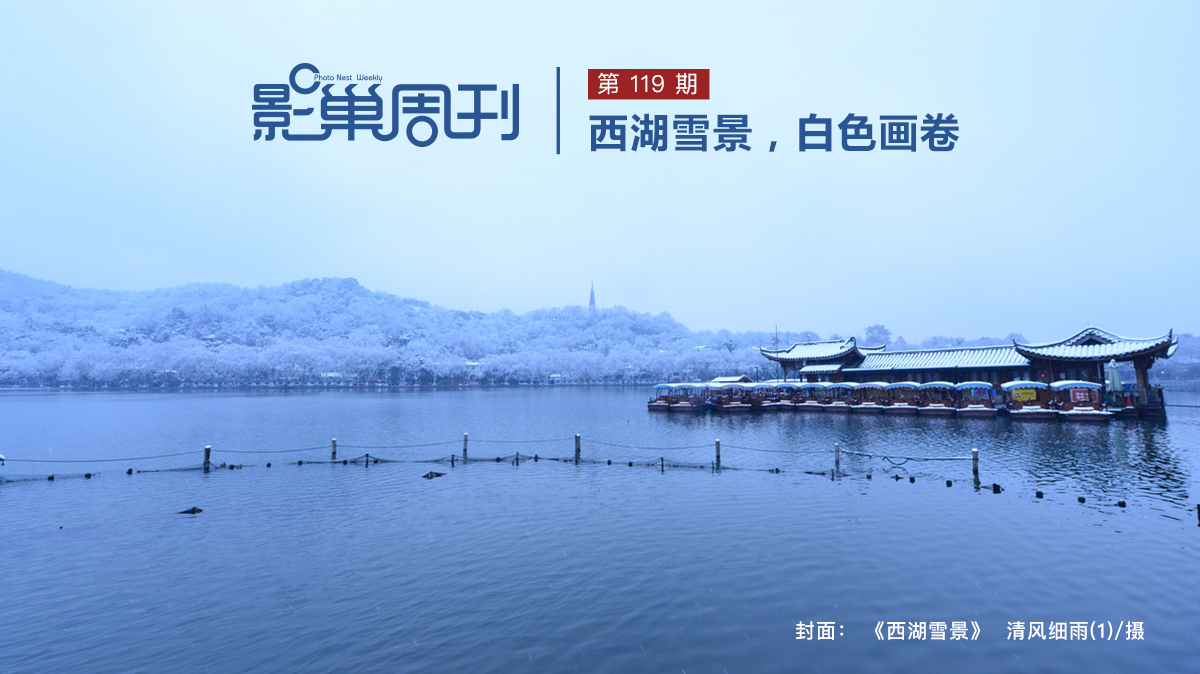 【影巢周刊】西湖雪景，白色畫卷