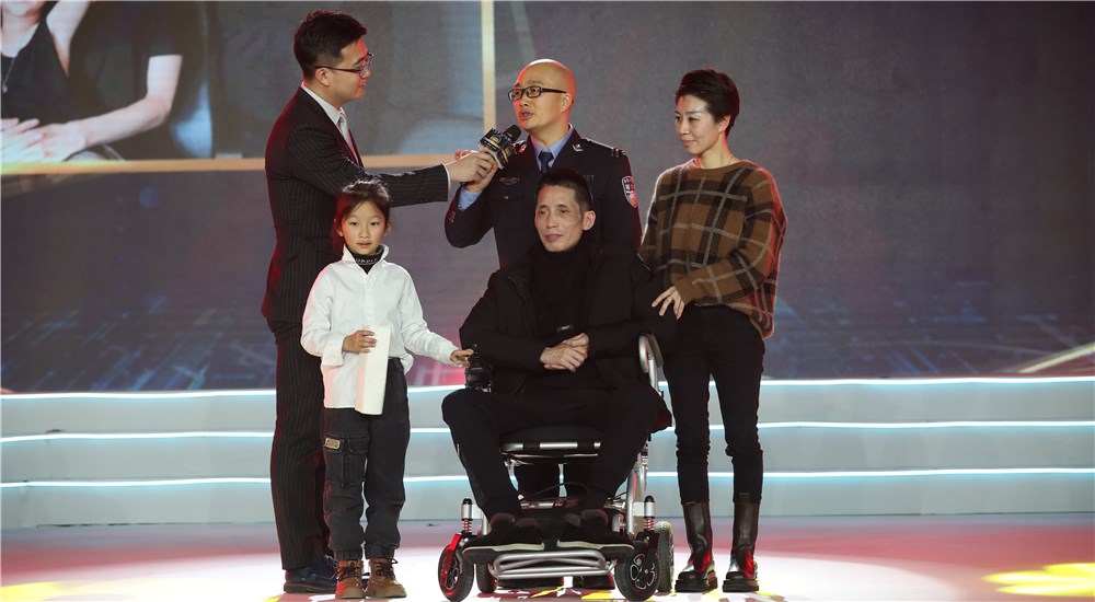 第三位年度感動人物張海林、朱丹丹夫婦分享心路歷程