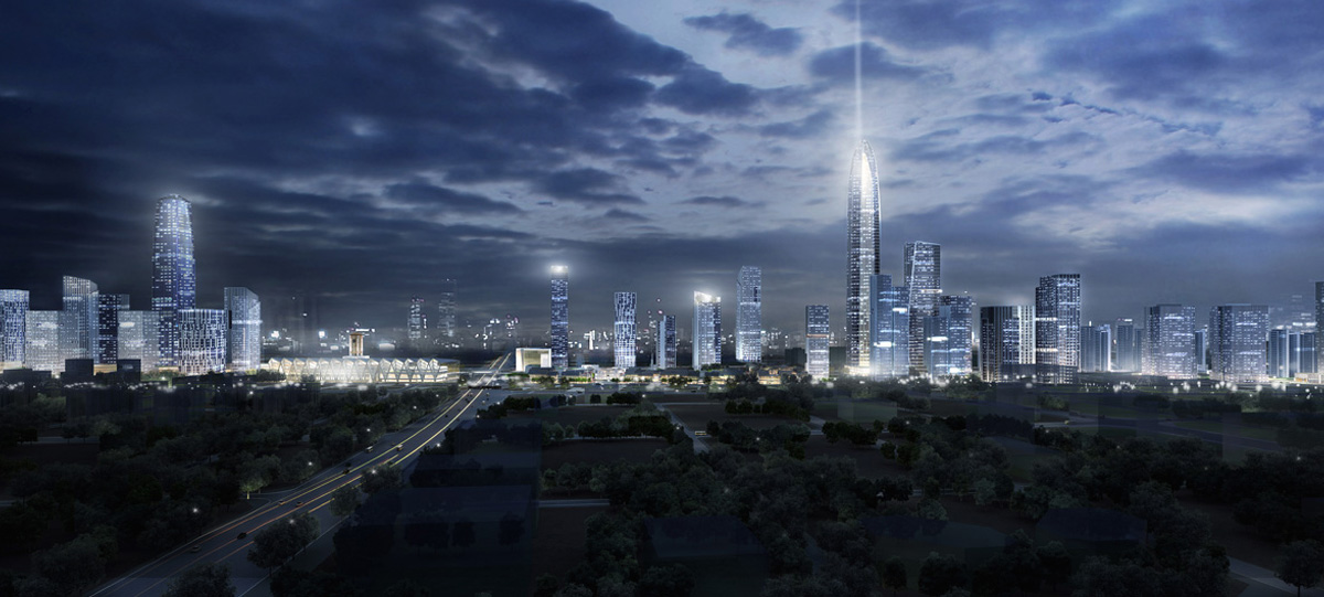 石家莊中央商務(wù)區(qū)的南區(qū)和北區(qū)，將分別以金融和智慧為核心進行建設(shè)，帶動產(chǎn)業(yè)經(jīng)濟集聚