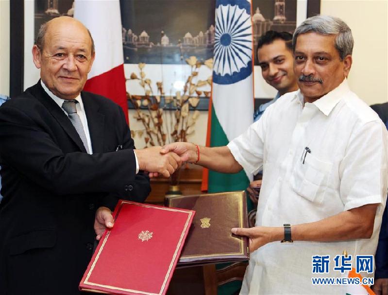 （國際）印度購買法&ldquo;陣風&rdquo;戰(zhàn)斗機協議正式簽訂