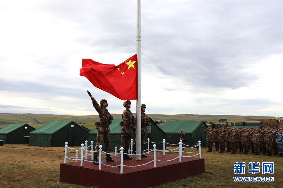 (國(guó)際·圖文互動(dòng))(8)“東方-2018”戰(zhàn)略演習(xí)中俄聯(lián)合戰(zhàn)役演練正式開(kāi)始