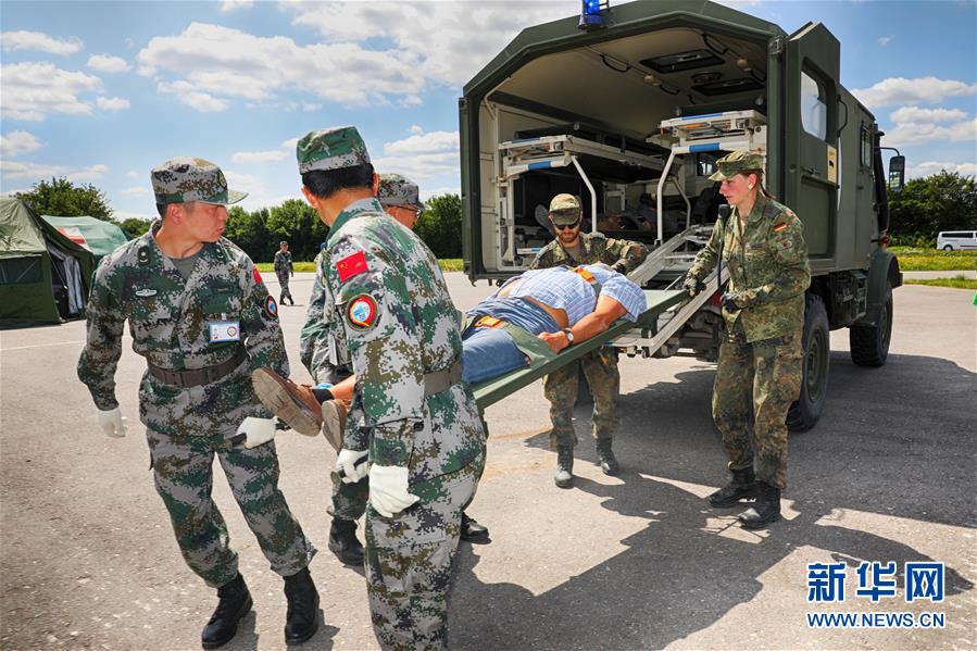 (國際·圖文互動)(1)向?qū)崙?zhàn)化聚焦 向深度融合拓展——中德“聯(lián)合救援-2019”衛(wèi)勤實(shí)兵聯(lián)合演習(xí)亮點(diǎn)回眸