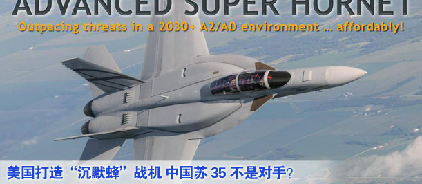 美國打造&ldquo;沉默蜂&rdquo;戰(zhàn)機(jī) 中國蘇35不是對(duì)手？