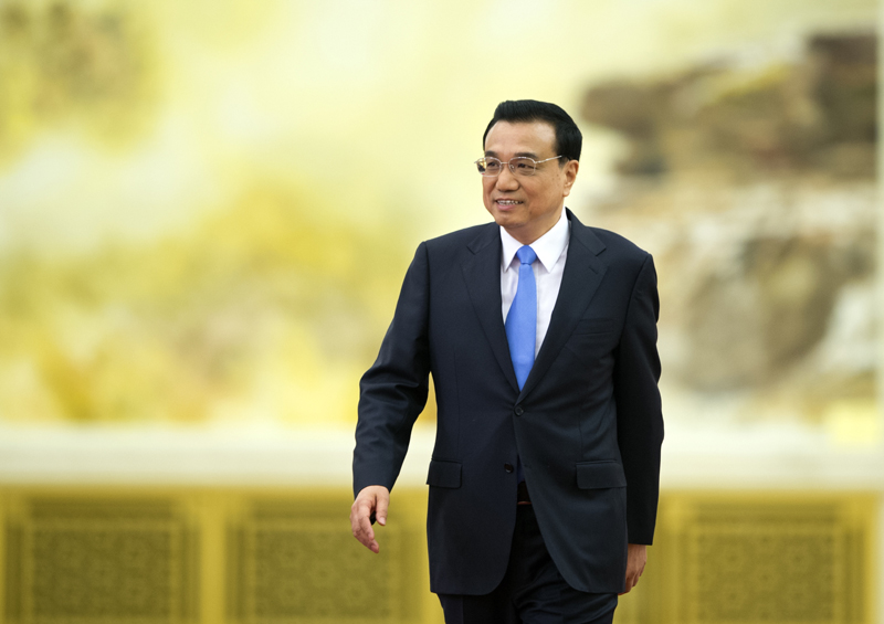 3月15日，國務(wù)院總理李克強(qiáng)在北京人民大會(huì)堂與中外記者見面，并回答記者提問。新華社記者 謝環(huán)馳 攝