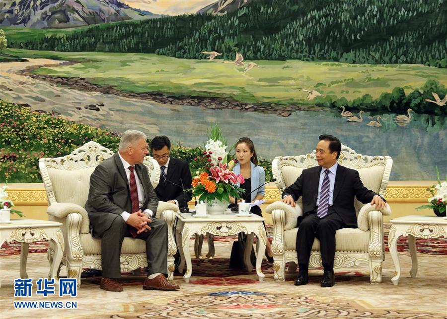 (XHDW)李建國(guó)會(huì)見(jiàn)俄羅斯獨(dú)立工聯(lián)代表團(tuán)