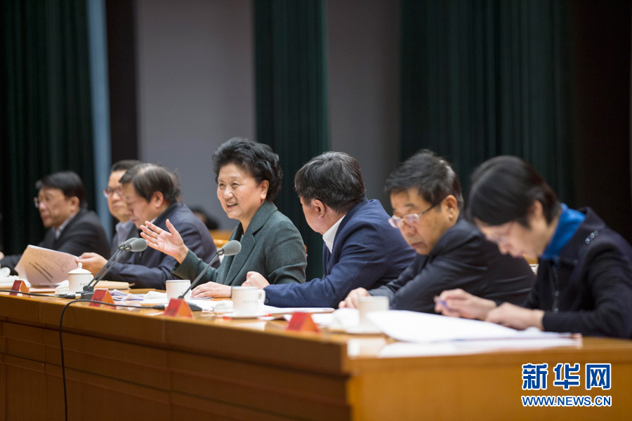 1月16日，中共中央政治局委員、國(guó)務(wù)院副總理劉延?xùn)|在北京出席&ldquo;加強(qiáng)和改進(jìn)新形勢(shì)下高校思想政治工作專題研討班&rdquo;開班式。 新華社記者崔新鈺 攝