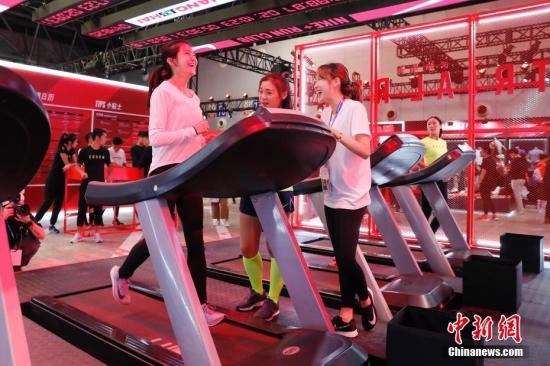 資料圖：健身中的人們。<a target='_blank' ><p  align=