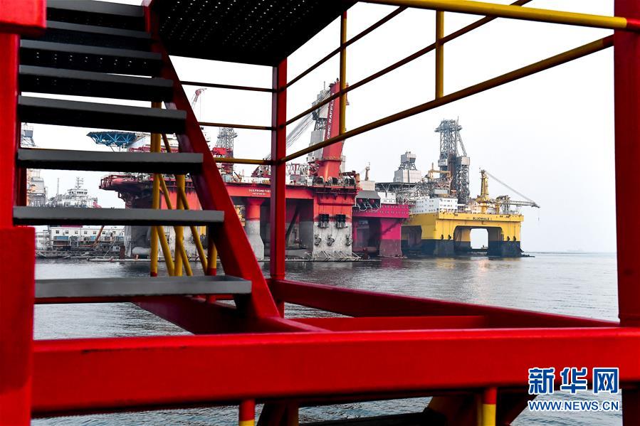 (百城百縣百企調(diào)研行·圖文互動(dòng))(9)“藍(lán)鯨1號”從這里駛出——山東煙臺(tái)崛起制造業(yè)高地