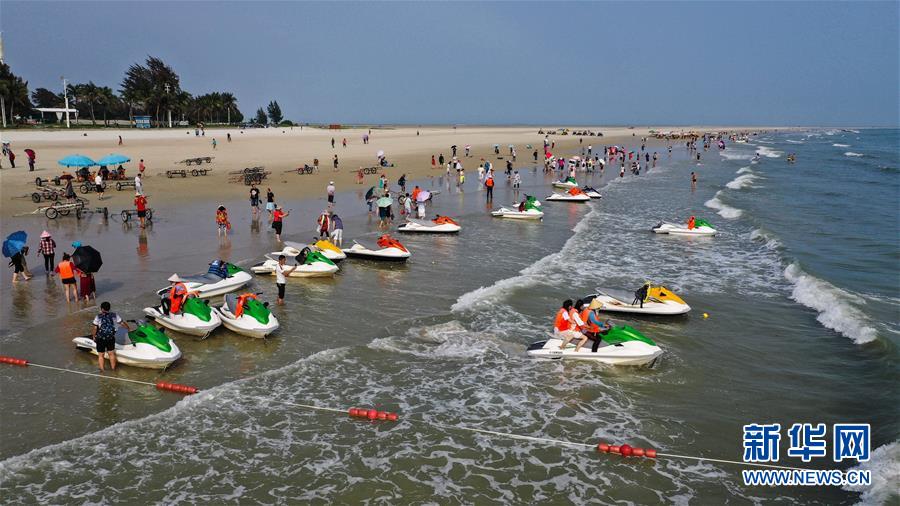 （壯麗70年 奮斗新時代&mdash;&mdash;推動高質(zhì)量發(fā)展調(diào)研行&middot;圖文互動）（1）近海能看鯨魚白海豚，廣西這片濱海旅游勝地啥來頭？