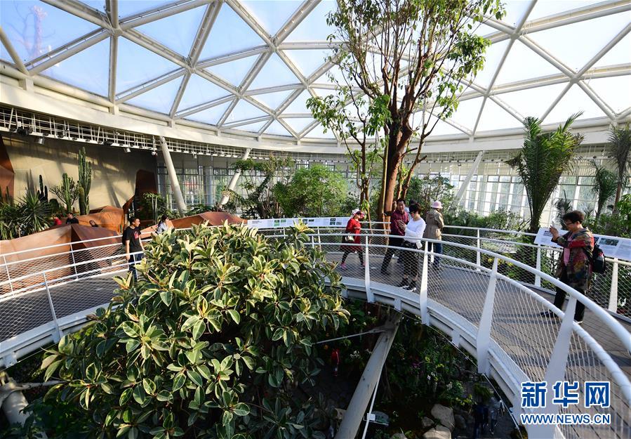 (在習(xí)近平新時(shí)代中國(guó)特色社會(huì)主義思想指引下——新時(shí)代新作為新篇章·圖文互動(dòng))(10)從世園會(huì)“看”中國(guó)綠色發(fā)展之路——寫(xiě)在北京世園會(huì)“中國(guó)國(guó)家館日”到來(lái)之際