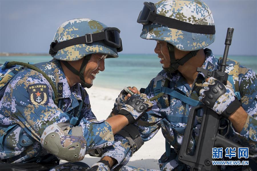 （壯麗70年&middot;奮斗新時代&middot;新華全媒頭條&middot;圖文互動）（7）&ldquo;你在我的航程上，我在你的視線里&rdquo;&mdash;&mdash;走進(jìn)海軍西沙中建島官兵的五彩世界