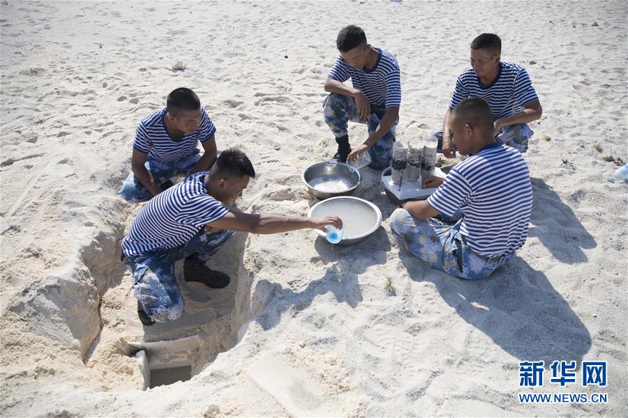 （壯麗70年&middot;奮斗新時(shí)代&middot;新華全媒頭條&middot;圖文互動(dòng)）（8）&ldquo;你在我的航程上，我在你的視線里&rdquo;&mdash;&mdash;走進(jìn)海軍西沙中建島官兵的五彩世界