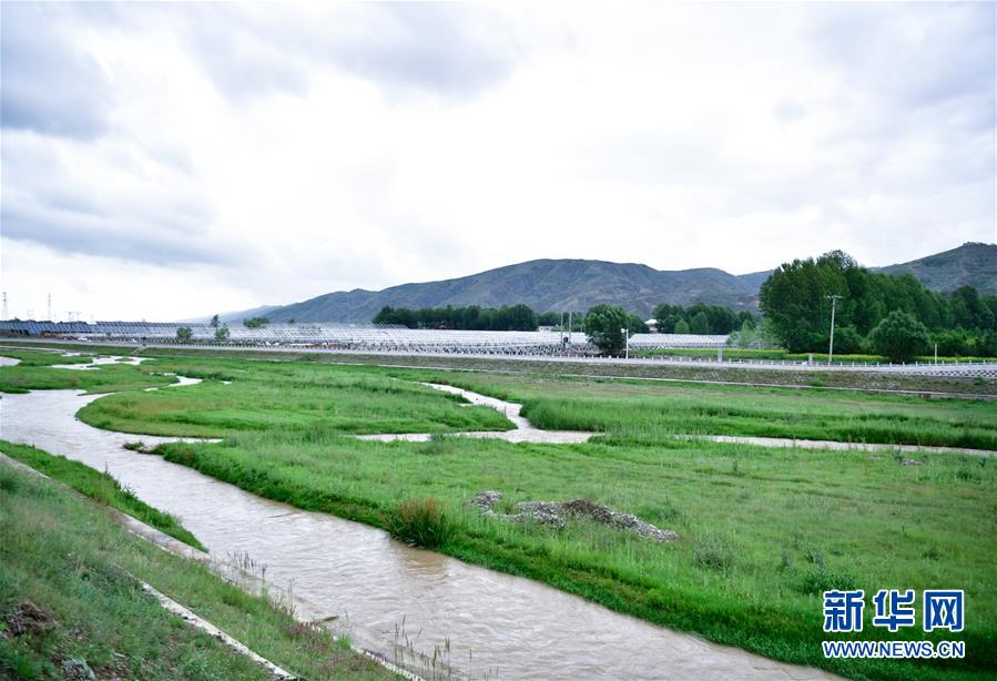 （圖文互動(dòng)）（4）青海互助：送走污水，迎來碧波