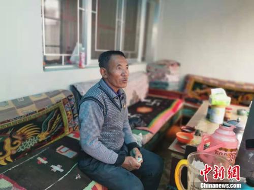 圖為黨確桑布。 謝藝觀 攝