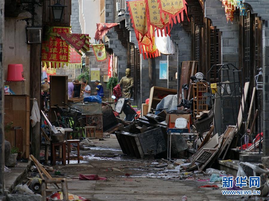 （關注&ldquo;利奇馬&rdquo;&middot;圖文互動）（2）古城洪災 八方馳援&mdash;&mdash;洪水災害下的浙江臨海現(xiàn)場目擊