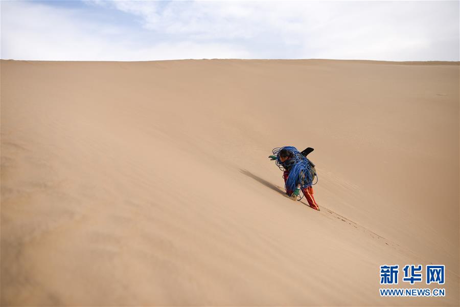 （新春走基層&middot;圖文互動(dòng)）（3）寒冬里，&ldquo;沙漠玫瑰&rdquo;猶自綻放