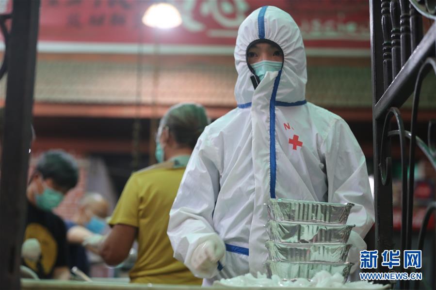 (國際疫情 ·圖文互動)(6)通訊:加德滿都中國人奉獻(xiàn)的“愛心便當(dāng)”