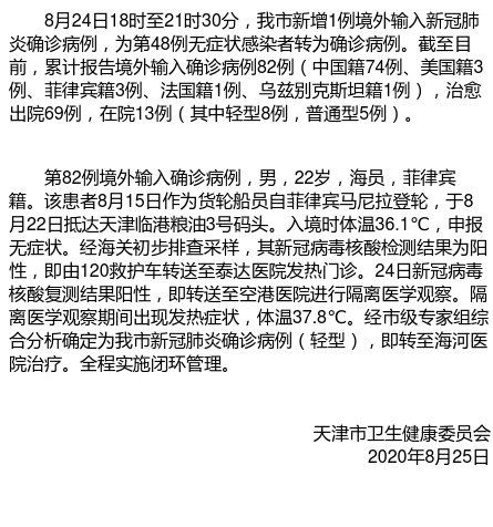 圖片來源:天津市衛(wèi)生健康委員會官方微博 點擊進入下一頁