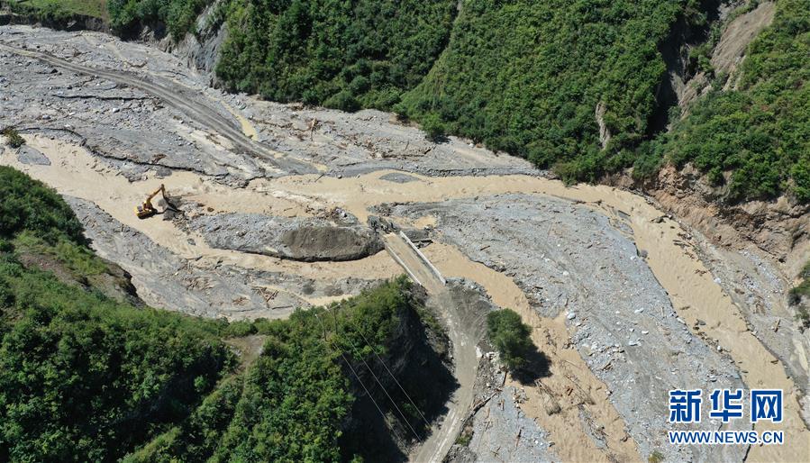 （防汛抗洪&middot;圖文互動）（3）七夕前夜，為莫諾村架起&ldquo;生命之橋&rdquo;