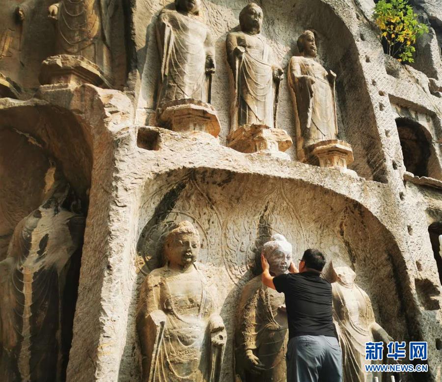 （圖文互動）（4）合體了，龍門石窟流散佛首首次實現&ldquo;數字復位&rdquo;
