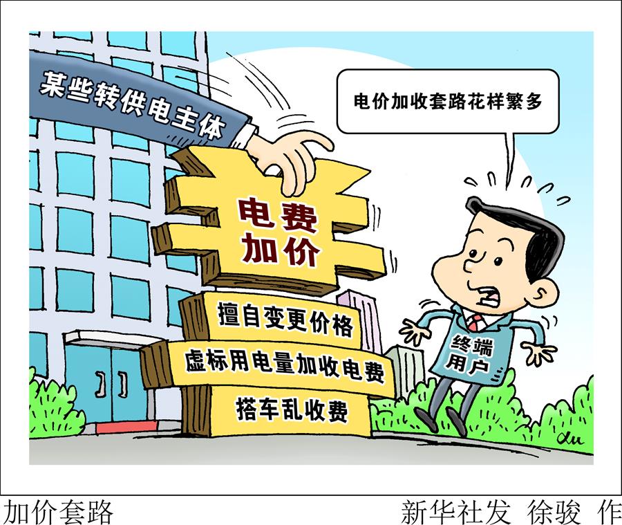 （圖表&middot;漫畫）［新華視點&middot;國務院大督查在行動］加價套路