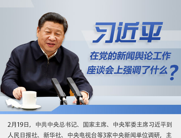 習(xí)近平在黨的新聞?shì)浾摴ぷ髯剷?huì)上強(qiáng)調(diào)了什么？
