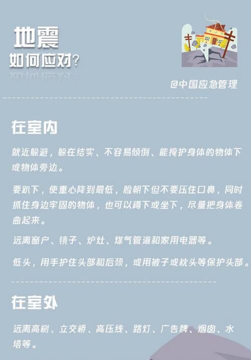 地震如何應(yīng)對(duì)？