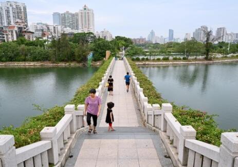 白鷺歡聚地 城市會(huì)客廳&mdash;&mdash;廈門筼筜湖綜合治理顯成效