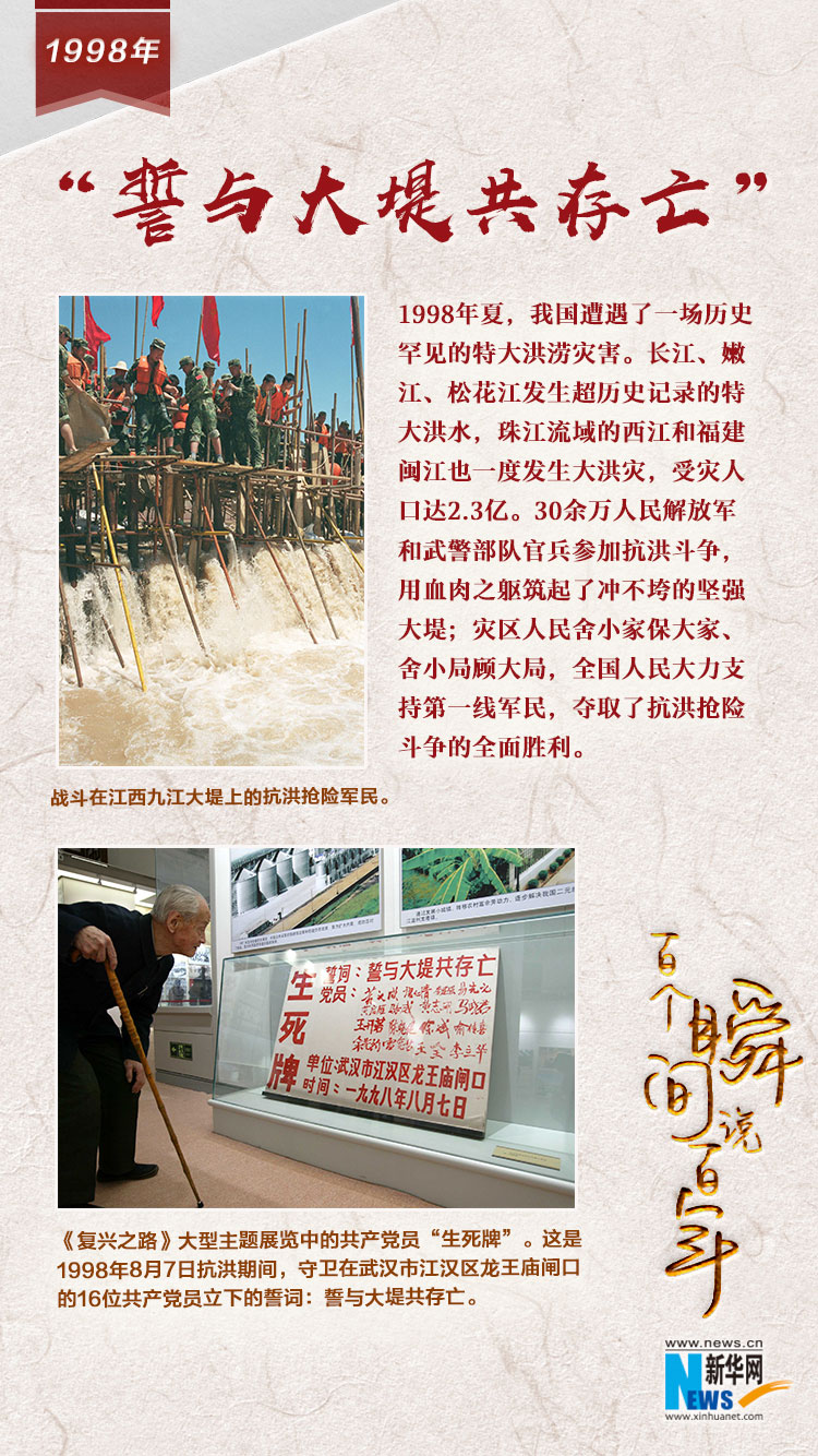 1998，&ldquo;誓與大堤共存亡&rdquo;