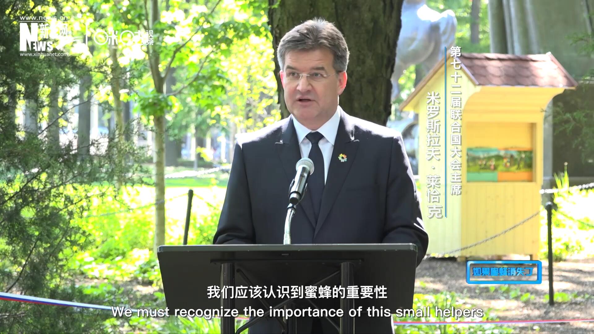 我們應(yīng)該認(rèn)識(shí)到蜜蜂的重要性，所以我們用&ldquo;世界蜜蜂日&rdquo;提高大家保護(hù)蜜蜂的意識(shí)，并且用實(shí)際行動(dòng)去保護(hù)蜜蜂