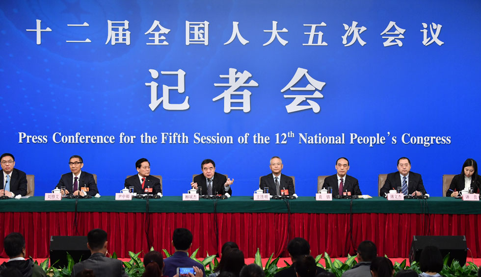 回放：全國(guó)人大相關(guān)負(fù)責(zé)人就&ldquo;人大監(jiān)督工作&rdquo;答問