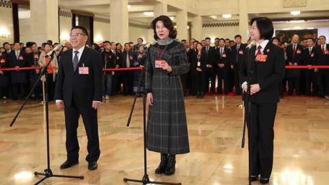 十三屆全國人大二次會(huì)議第二場&ldquo;代表通道&rdquo;