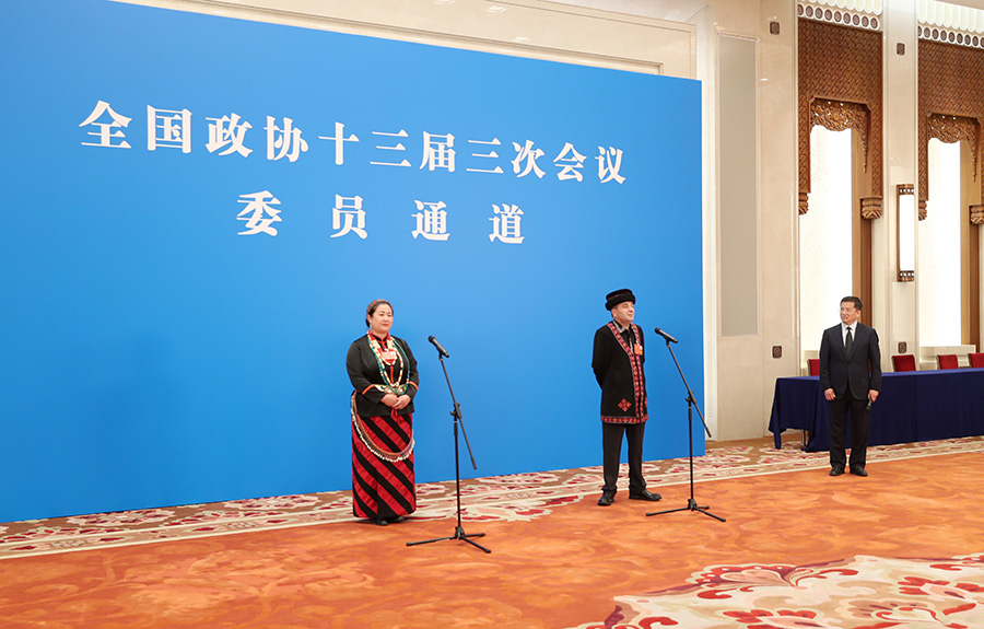 &ldquo;委員通道&rdquo;采訪(fǎng)活動(dòng)現(xiàn)場(chǎng)