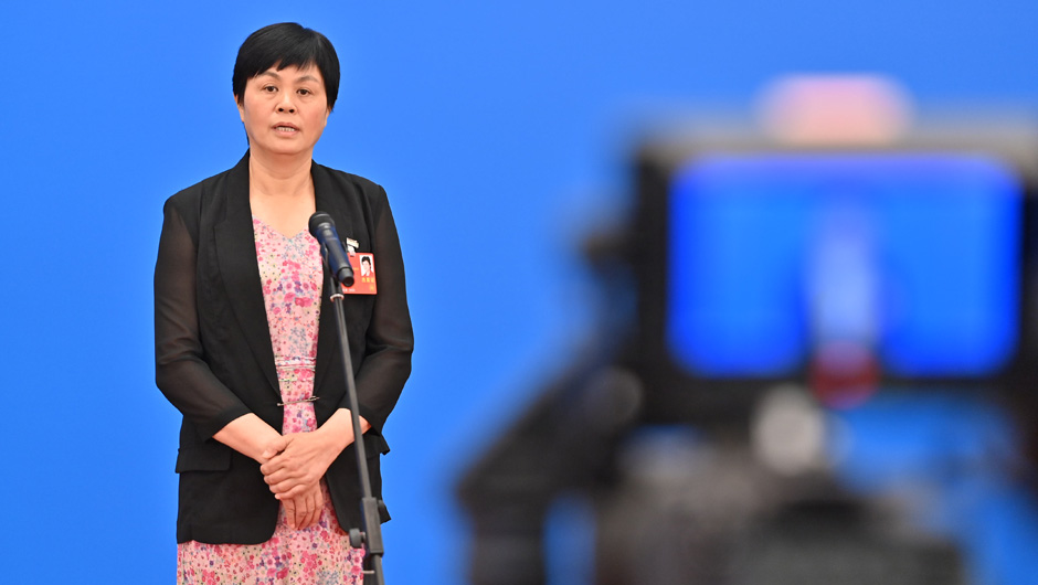 全國(guó)政協(xié)委員甘霖接受媒體采訪(fǎng)