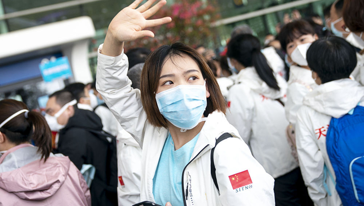 揮別武漢，她又回到&ldquo;紅區(qū)&rdquo;