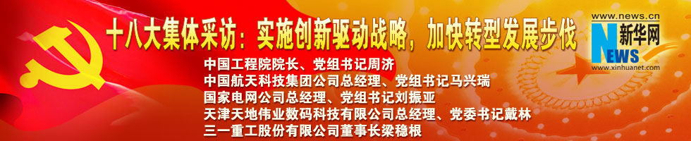 十八大集體采訪：實(shí)施創(chuàng)新驅(qū)動(dòng)戰(zhàn)略，加快轉(zhuǎn)型發(fā)展步伐